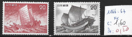 JAPON 1166-67 ** Côte 1.60 € - Nuevos