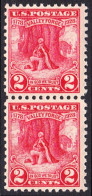 !a! USA Sc# 0645 MNH Vert.PAIR (a3) - Valley Forge - Unused Stamps