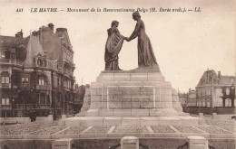 FRANCE - Le Havre - Monument De La Reconnaissance Belge - LL - Carte Postale Ancienne - Non Classés