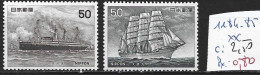 JAPON 1184-85 ** Côte 2.50 € - Unused Stamps