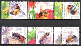 Poland 2021 Polonia / Insects Bees MNH Insectos Abejas Abeilles Bienen / Cu21774  24-16 - Abeilles