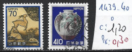 JAPON 1439-40 Oblitérés Côte 1.20 € - Oblitérés