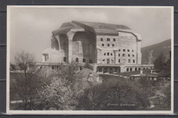 Schweiz 1934 Fotokarte Dornach  Goetheanum , Gelaufen Von Dornach - Dornach