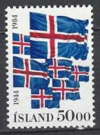 Iceland      .       Yvert    .    570     .     **      .      MNH - Ongebruikt