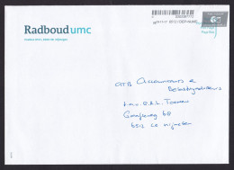 Netherlands: Cover, 2017, Grey Cancel Van Straaten Post, Private Postal Service, Sent By Hospital (tape At Back) - Briefe U. Dokumente