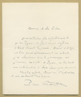 Pierre Gaxotte (1895-1982) - Historien & Académicien - Lettre Autographe Signée - Escritores