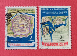 Inde Portugaise : 453/454. Oblitérés. - Portuguese India