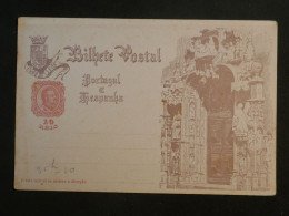 DI 12 PORTUGAL  BELLE  CARTE ENTIER  1900    NON VOYAGEE+ ++ - Ganzsachen