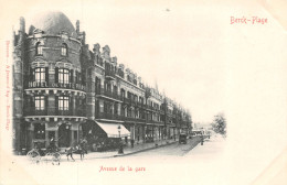 [62] BERCK-PLAGE : Avenue De La Gare - BRESSON ÉDITEUR - CPR - Berck