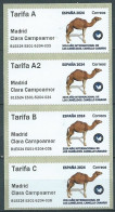 ESPAGNE SPANIEN SPAIN ESPAÑA 2024 ATM INTERNATIONAL YEAR OF CAMELS: CANARY CAMEL CAMELLO CANARIO MADRID CLARA CAMPOAMOR - Servicios