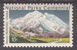 United States   1972  Mountains  Michel 1073  MNH 30985 - Berge