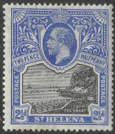 St Helena. 1913-26 KGV. 2½d MH. SG 76 - Saint Helena Island