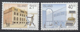 Iceland      .       Yvert    .     679/680     .     **      .      MNH - Blocks & Kleinbögen