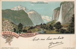 TOP - SUISSE - BE - LAUTERBRUNNENTHAL - Gruss Vom Staubbach - (Sui-33) - Lauterbrunnen