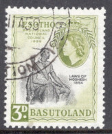 Basutoland 1959 The 50th Anniversary Of Institution Of The Basutoland National Council In Fine Used. - 1933-1964 Crown Colony