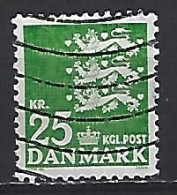 Denmark 1962  Three Lions (o) Mi.399 Y - Usati