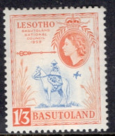 Basutoland 1959 The 50th Anniversary Of Institution Of The Basutoland National Council In Mounted Mint - 1933-1964 Colonia Británica
