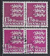 Denmark 1962  Three Lions (o) Mi.402 X+y - Usati