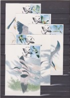 MAX Buzin-Meersman Vogels En Bloemen 10 Kaarten Volledig-Oiseaux Et Fleurs 10 Cartes Complete 2016-cat4601-10 - 2011-..