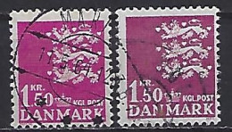 Denmark 1962  Three Lions (o) Mi.402 X+y - Gebruikt