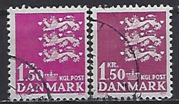Denmark 1962  Three Lions (o) Mi.402 X+y - Gebraucht