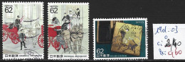JAPON 1901-03 Oblitérés Côte 2.40 € - Used Stamps