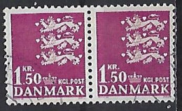 Denmark 1962  Three Lions (o) Mi.402 Y - Used Stamps