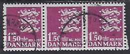 Denmark 1962  Three Lions (o) Mi.402 Y - Usati