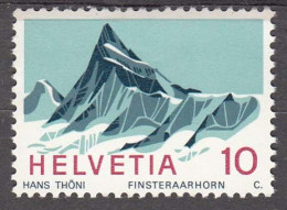 Switzerland 1966  Mountains  Michel 842  MNH 30975 - Montañas