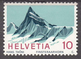 Switzerland 1966  Mountains  Michel 842  MNH 30975 - Montagne