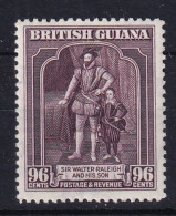 British Guiana: 1938/52   KGVI   SG316   96c   [Perf: 12½]   MH - British Guiana (...-1966)