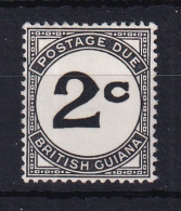 British Guiana: 1940/55   Postage Due     SG D2a   2c    [Chalk]  MH - British Guiana (...-1966)