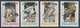 Iceland      .       Yvert    .    729/732    .     **      .      MNH - Nuevos