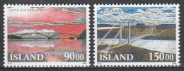 Iceland      .       Yvert    .    735/736   .     **      .      MNH - Unused Stamps