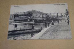 Namur,passerelle Du Grognon,belle Carte Ancienne Pour Collection - Namur