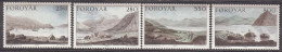 Faroe Islands 1985  Mountains  Michel 112-15  MNH 30993 - Montagne