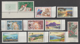 POLYNESIE - 1964+1965 - ANNEES COMPLETES YVERT N°26/35 ** MNH - COTE 2017 = 86 EUR. - - Volledig Jaar