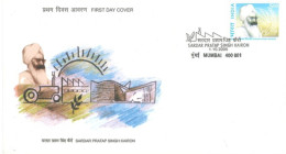 INDIA - 2005 - FDC STAMP OF SARDAR PRATAP SINGH KAIRON. - Brieven En Documenten