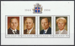 Iceland      .       Yvert    .     Blok  16      .     **      .      MNH - Blocks & Sheetlets