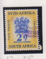 Zuid-Afrika Fiskale Zegel(revenue) Cat. J Barefoot: Revenue JAAR 1955 Nr . 89 - Andere & Zonder Classificatie