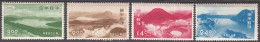 Japan 1950  Mountains  Michel 502-05  MNH 30988 - Mountains