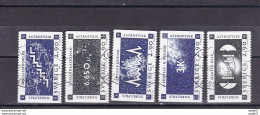 SCHWEDEN - 1987 N°1439/1443 Oblitérés Prix Nobel D'astrophysique Used - Usati
