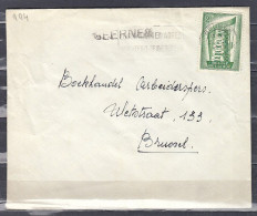 Brief Van Brugge Naar Brussel Met Langstempel Beernem - Linear Postmarks