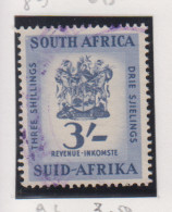 Zuid-Afrika Fiskale Zegel(revenue) Cat. J Barefoot: Revenue JAAR 1955 Nr . 96 - Otros & Sin Clasificación