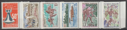 POLYNESIE - 1967 - ANNEE COMPLETE YVERT N°46/51 ** MNH - COTE 2017 = 46.5 EUR. - - Années Complètes