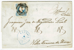 Portugal, 1855, # 2, Para Vila Franca De Xira - Lettres & Documents