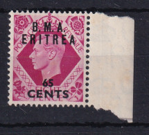 Eritrea: 1948/49   KGVI 'B.M.A. Eritrea'    SG E7a    65c On 8d     MNH - Eritrée