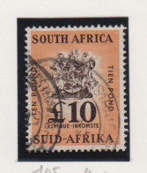 Zuid-Afrika Fiskale Zegel(revenue) Cat. J Barefoot: Revenue JAAR 1956 Nr . 105 - Altri & Non Classificati
