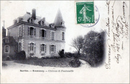 72 - Ecommoy - Château De Fontenaille - Ecommoy