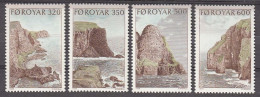 Faroe Islands 1989  Mountains Michel 190-93  MNH 30997 - Montagne